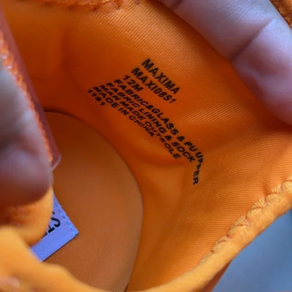 Steve Madden Maxima Orange 12 - Picture 12 of 15